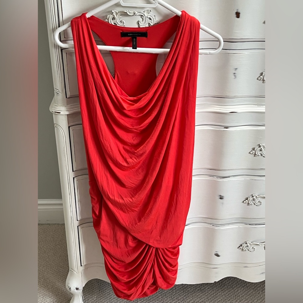 BCBGMaxAzria stretch fitted party dress